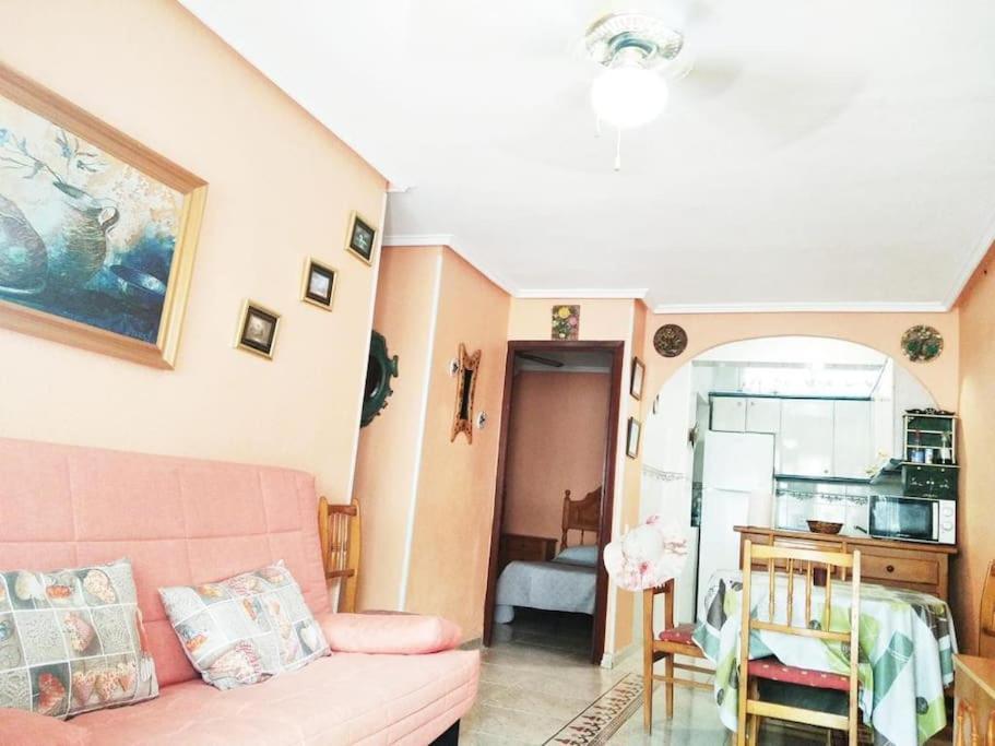 Apto Con Terraza Y 2 Dormitorios. 600 Megas Wifi. Santa Pola Exterior foto