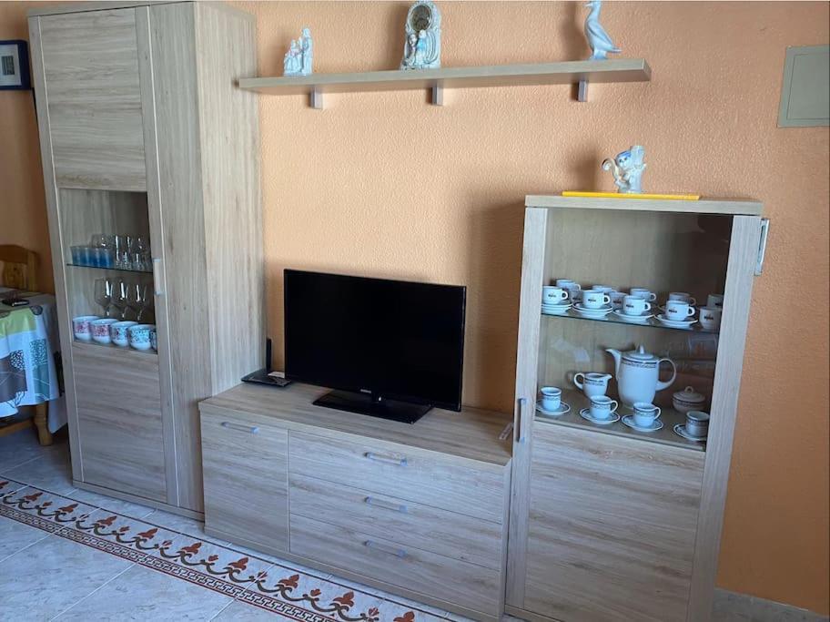 Apto Con Terraza Y 2 Dormitorios. 600 Megas Wifi. Santa Pola Exterior foto